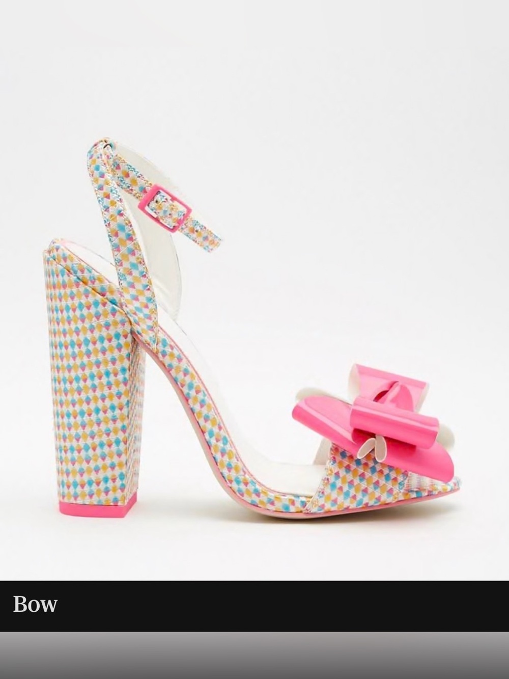 Rare bloggers fav ASOS Harminise bow-front heeled sandals